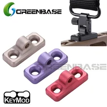 Greenbase Keymod винтовка Sling Mount Sling Adapter пистолет Sling Attachment для Keymod system fit Uncle Mikes style Sling Swivel