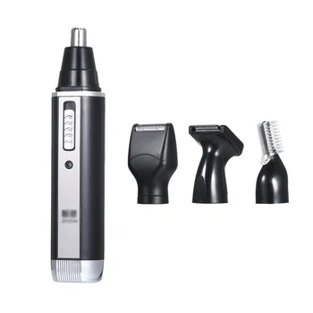 

4 in 1 Professional Electric Nose Ear Hair Trimmer Men Rechargeable Beard Eyebrow Sideburn Beard Shaver Hair Cliper