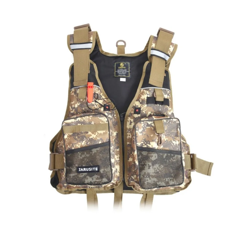 

Digital camouflage buoyancy vest Luya fishing life jacket fly fishing fishing suit fishing gear vest NEW