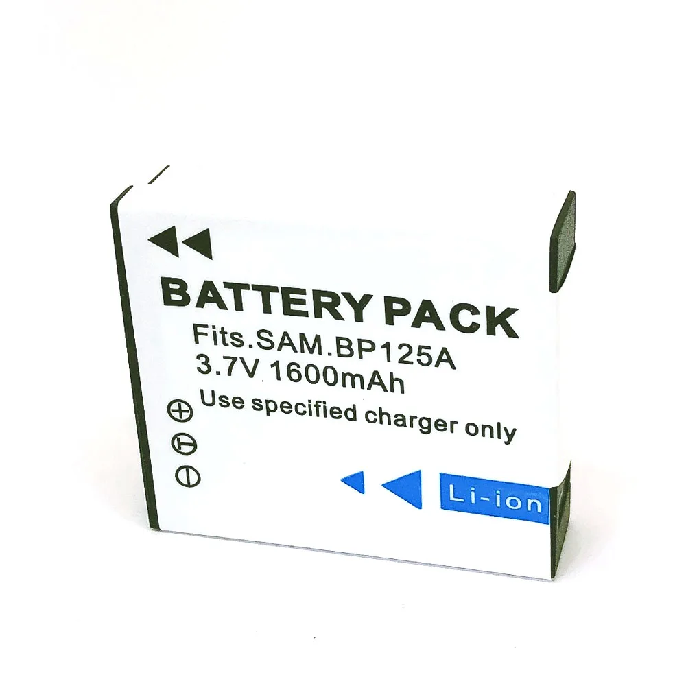 IA-BP125A IABP125A IA BP125A Батарея для SAMSUNG HMX-QF20 HMX-QF30 HMX-QF300 HMX-M20 HMX-Q10 HMX-Q20 HMX-Q100 HMX-Q130 HMX-T10