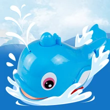 Baby Bathroom Toys Pull Wire Water Spray Dolphin Toy In The Bath Educational Toy For Children Bath Toys Educational For Kids beiens water baby floating toy bath toys for children bathroom toy new year gift