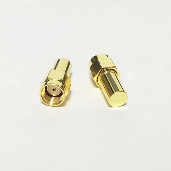 

1pc RP-SMA Male Plug Load RF Coax Adapter convertor Straight Goldplated NEW wholesale