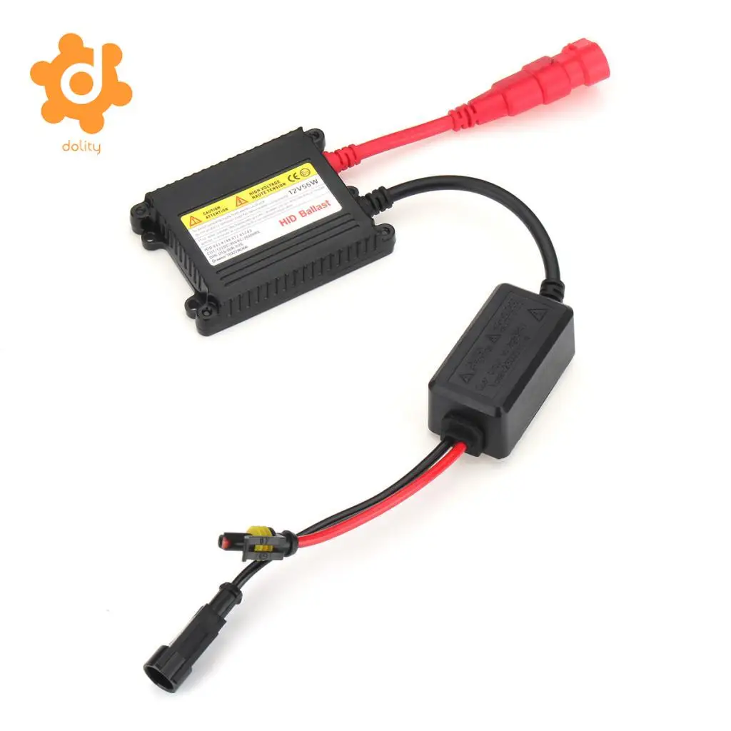 2 Pieces Car 12V 55W Digital Xenon HID Ballasts Replacements DC Waterproof