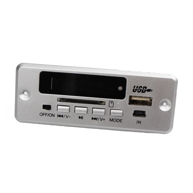 Bluetooth 5,0 MP3 декодер декодирующая плата модуль беспроводной Автомобильный USB MP3-плеер WMA WAV TF слот для карт/USB/FM пульт дистанционного управления