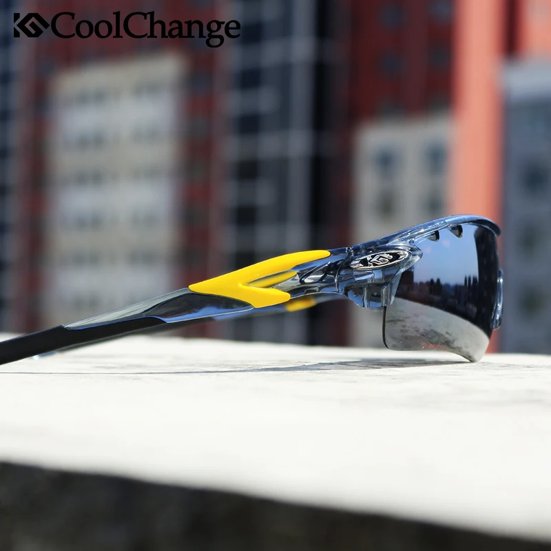 Coolизменить для мужчин и женщин поляризационные спортивные солнцезащитные очки для горного велосипеда очки для пешего туризма Mtb очки сменные 5 линз Очки для велоспорта