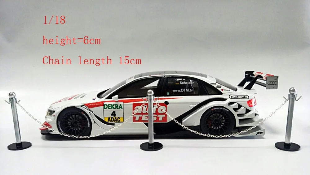 1:18 1:24 1:43 Scene Props Maintenance Garage Show Car Model Props Fence Model Railing 3