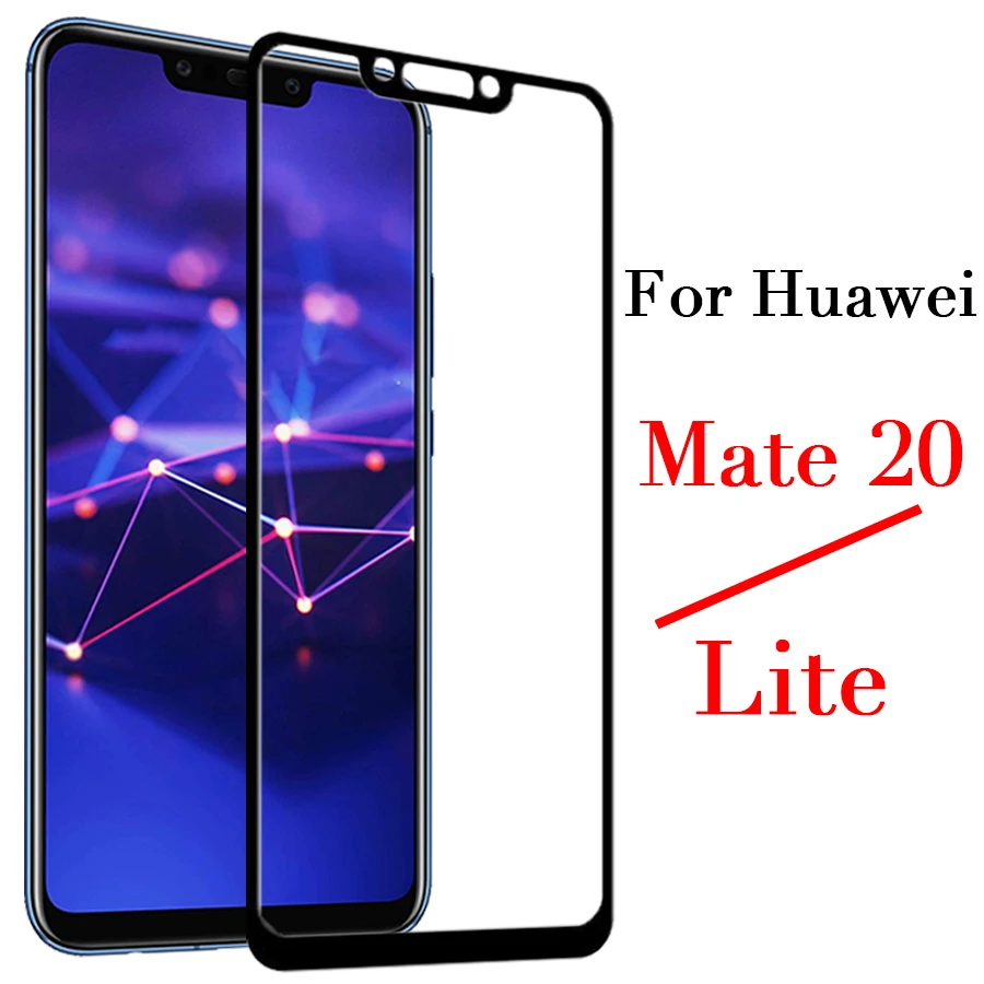 

Protective glass for huawei mate 20 lite tempered film on the screen protector mate20 light 20lite mat front glas met protection