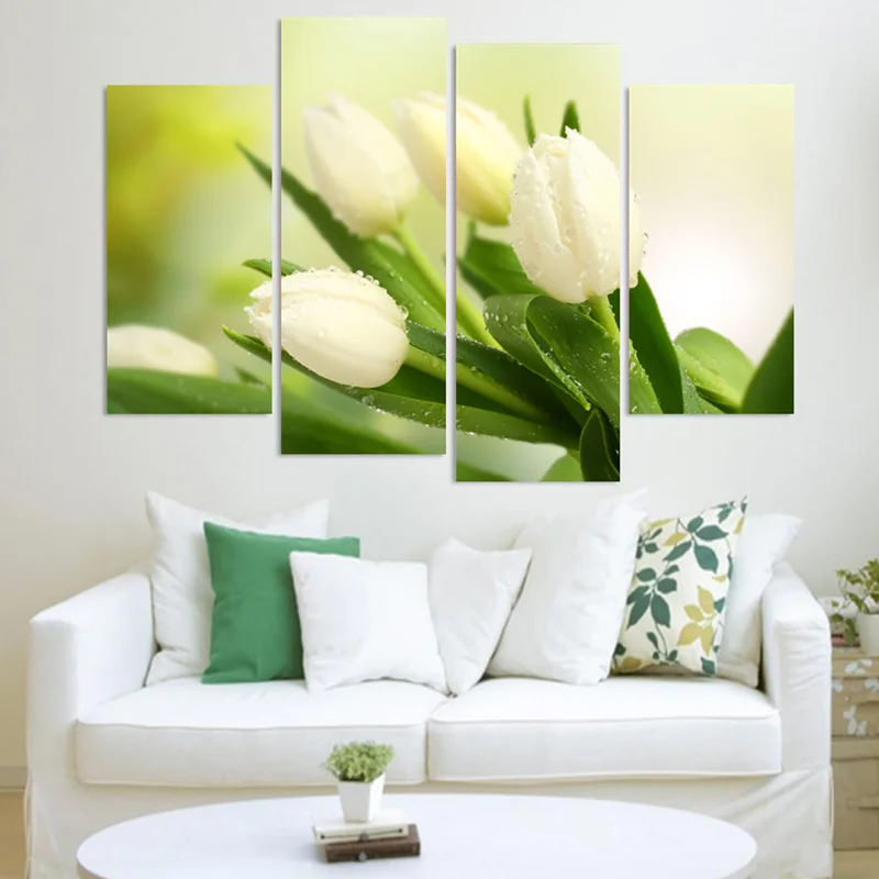 Модульные Картины С Тюльпанами фото 2