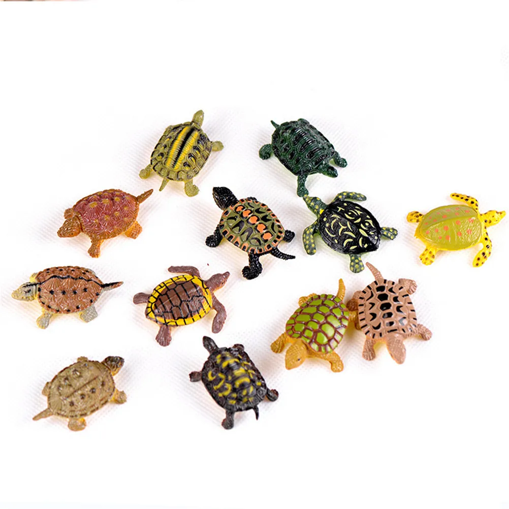 

5pcs/lot 2.2*3.6cm Miniature Fairy Garden Decoration Mini Turtle Tortoise Doll House Terrarium Micro Landscape Decoration Gift