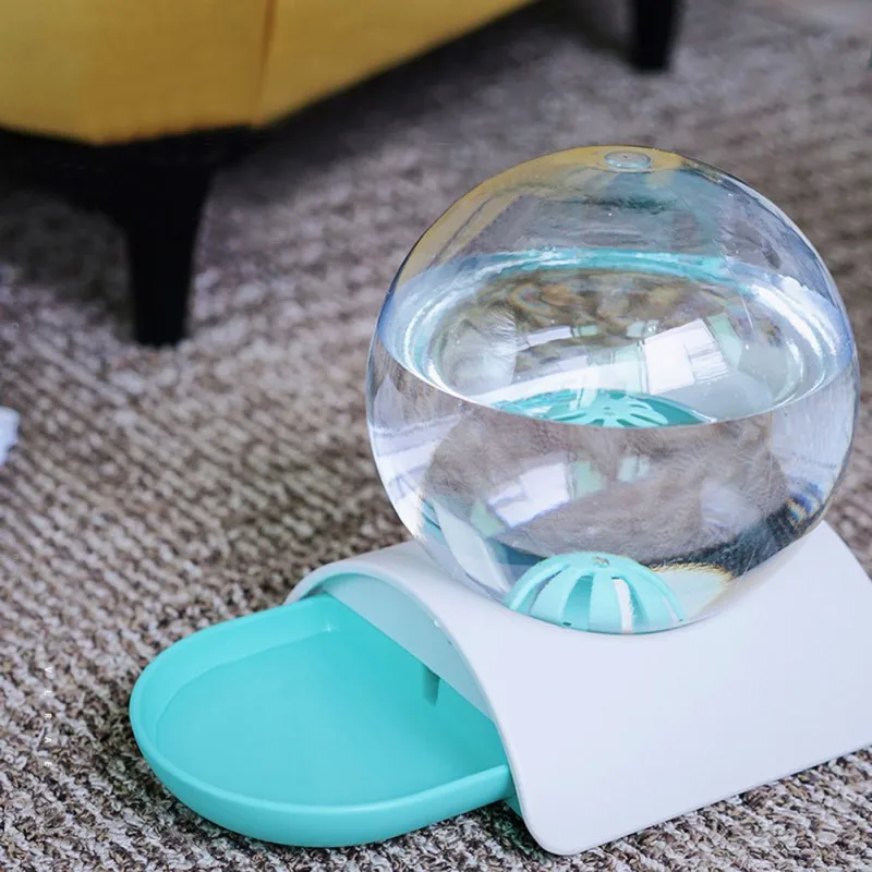 Dog Cat Feeding Bowls Automatic Feeders Dog Water Dispenser Fountain Bottle For Pet Feeding Drinking Dispenser Bowls