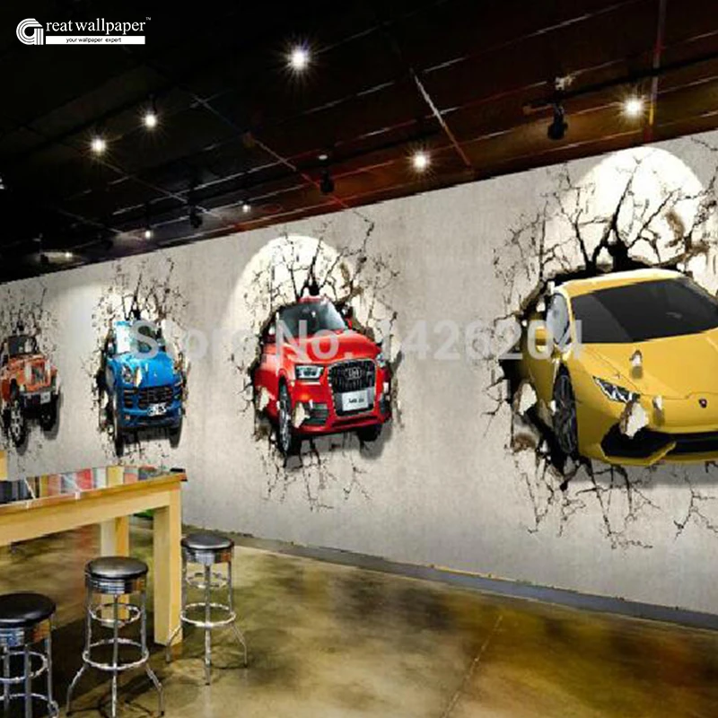 Aliexpress.com : Buy Great wall Custom 3d car broken wall