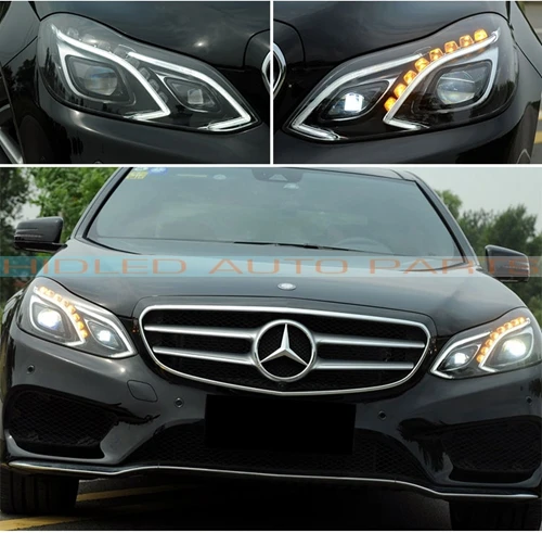 Full-led headlight assembly for Benz E-class W212 12