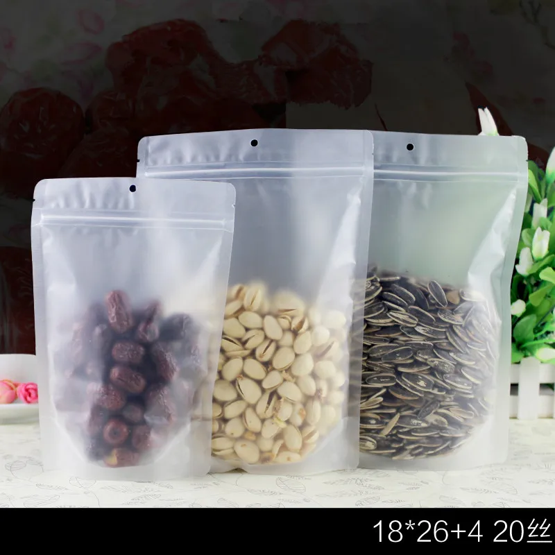 Plastic ziplock Ziploc Bags, Ziploc bag for nuts grains dried food tea