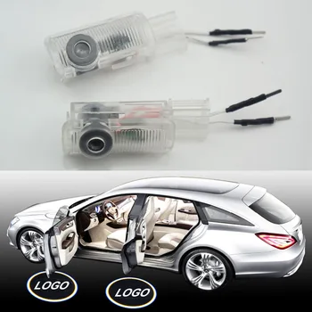 

For ML W164 ML320 ML350 ML500 ML450 ML63 AMG 2006-2011 2x LED door step courtesy laser projector lights