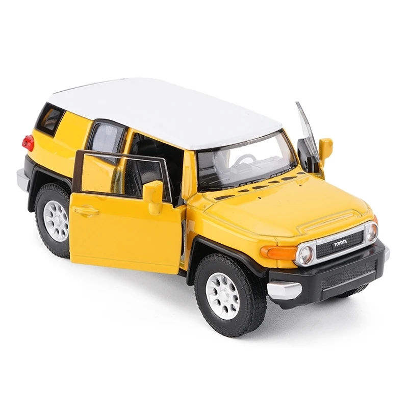 

1:36 Scale WELLY Diecast Alloy Metal SUV Off-road Car Model For Toyota FJ CRUISER Collection Class Model Pull Back Toys Car