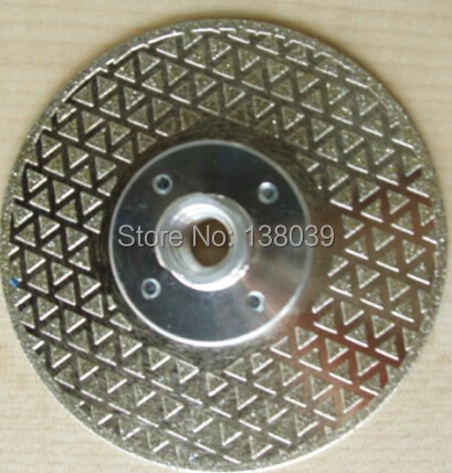 115mm 4.5'' diamond cutting and grinding discs for cutting and grinding marble granite with flange double sides 12pcs diamond cutting discs emery and jade cutting discs emery grinding discs electric grinder slices grinding small slices