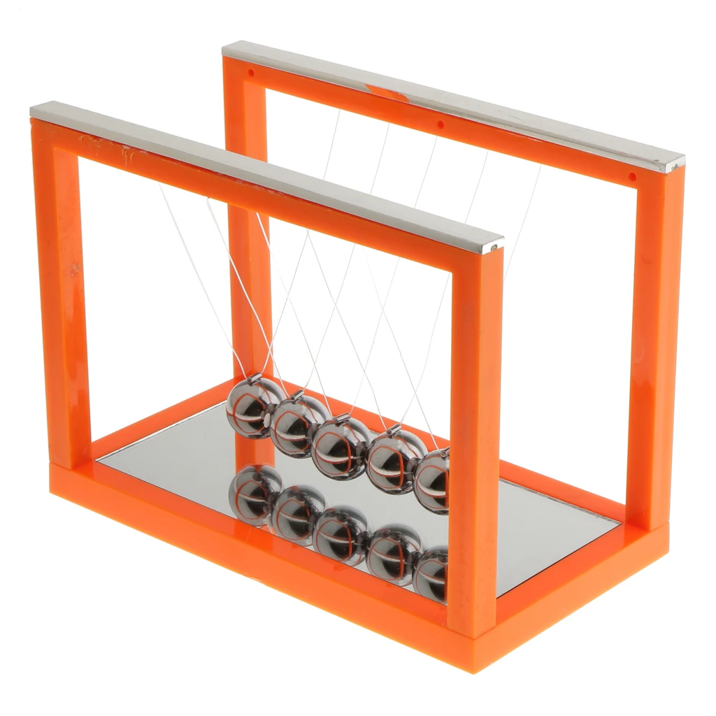 Newton Cradle Billiard Balance Ball Physics Science Pendulum Toy Preschool Learning Education