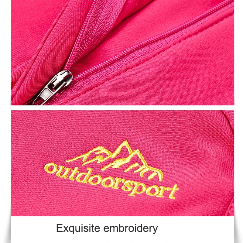 Mujeres Camping Trekking senderismo impermeable al aire libre escalada esquí Softshell Fleece caliente negro rosa más tamaño Mujeres Camping Trekking senderismo impermeable al aire libre escalada esquí Softshell Fleece caliente negro rosa más tamaño