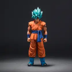 MSP Dragon Ball Супер Синий Бог сын Бог Гоку фигурки синие волосы Супер Saiyan 25 см Dragonball ПВХ Коллекция модель игрушки куклы