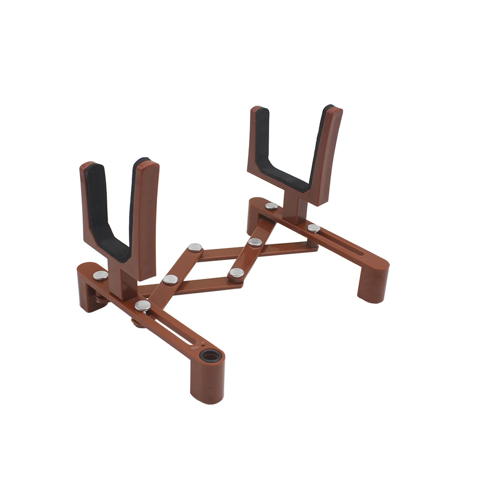 

Universal Adjustable Stand Holder for Full Size 4/4 3/4 1/2 1/4 Violin Part Accessory Plastic Foldable Portable Sponge Pad