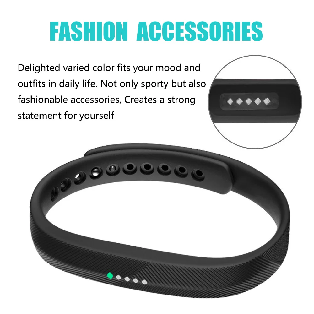 Honecumi для Fitbit Flex 2 Браслет ремешок 10 видов цветов фитнес трекер Flex2 замена