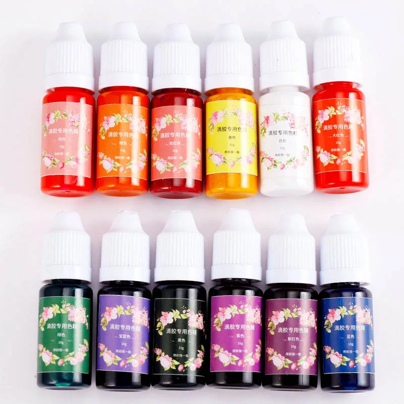 

HOT 1 Pcs UV Resin Glue Pigment Color Liquid Coloring Dye For DIY Jewelry Making Crafts LSF99
