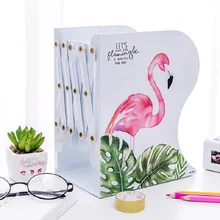 Новые студенческие мультфильм Творческий кованого железа книга Металлическая телескопическая Книга Стенд студенческий стол для хранения принадлежностей