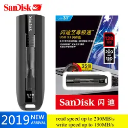 SanDisk SDCZ800Extreme USB флеш-накопитель 128 Гб MIni USB 3,1 флеш-накопитель 64 ГБ флеш-накопитель USB флеш-накопитель устройство хранения U диск
