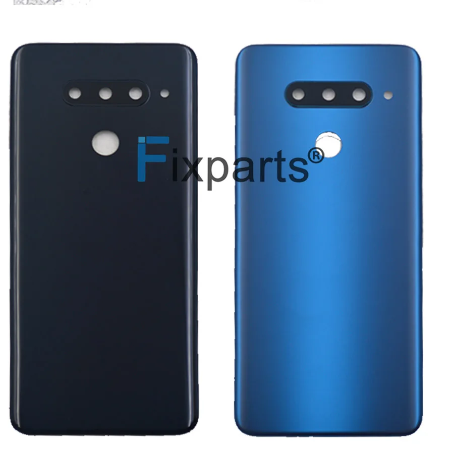 Задняя крышка для LG V40 ThinQ чехол аккумулятора задняя из стекла запасные
