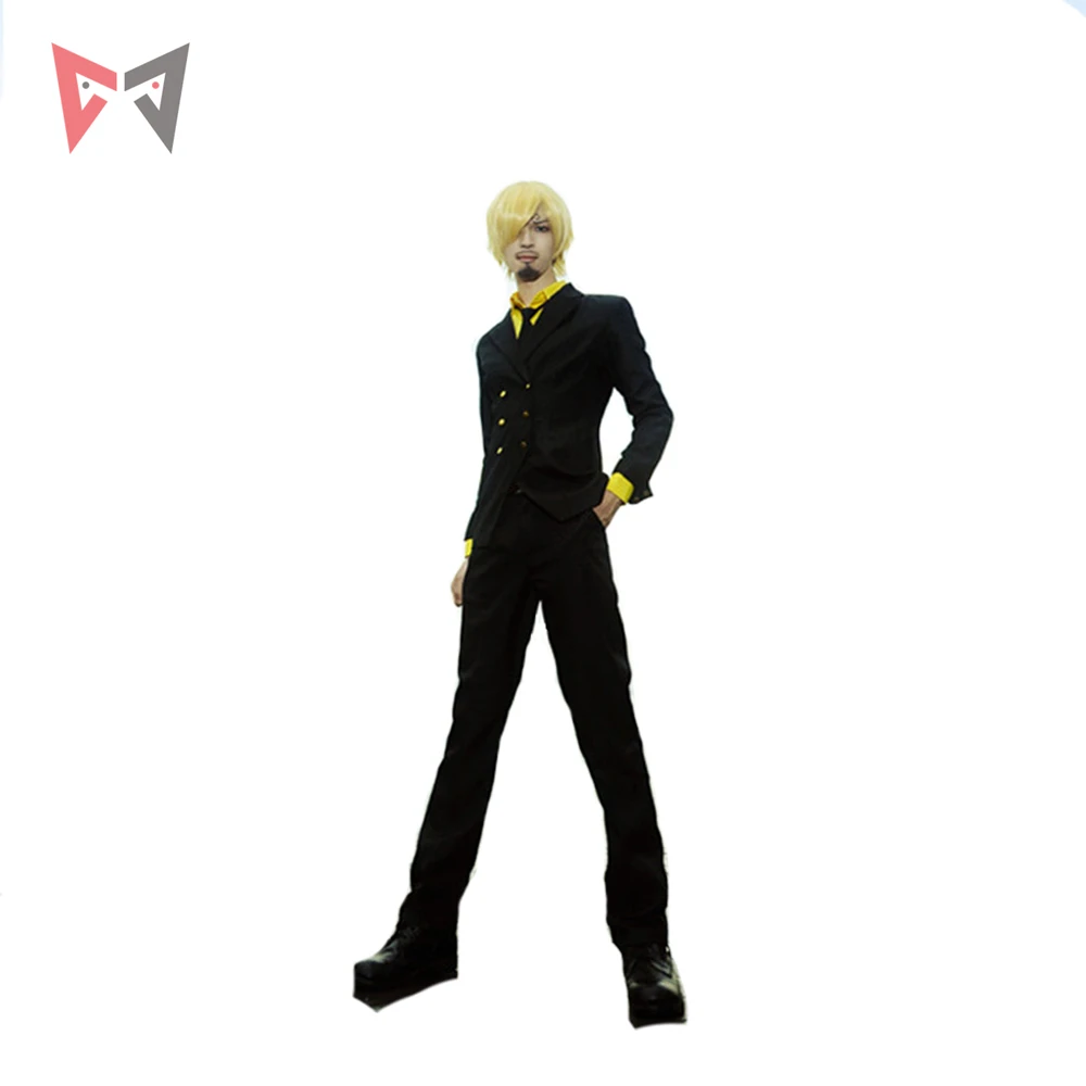 

MMGG Anime new ONE PIECE Sanji cosplay costume anime suits custom made outfit