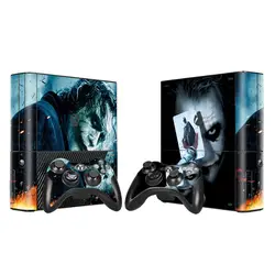 Джокер виниловая кожа Наклейка протектор для Xbox 360 E для microsoft Xbox 360E с 2 шт. крышки контроллеров для Xbox 360E
