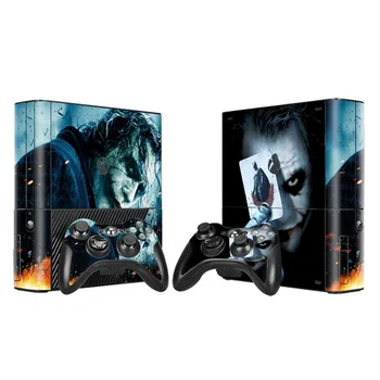 

Joker Vinyl Skin Sticker Protector for Xbox 360 E for Microsoft Xbox 360E with 2pcs Controllers Cover for Xbox 360E