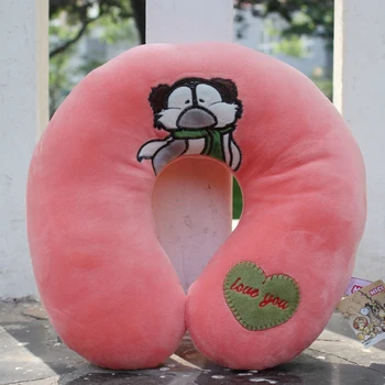 

The pillow the design of back cushion U comfortable pillow neck pillow A resting cushion during an airplane journey.