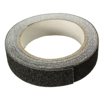

NEW 5m x 2.5cm Black Roll Safety Anti-slip Tape Non Skid Safe Grit Tape Grip Sticker Warning Tape