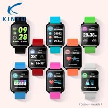 Smart Band Большая Экран сердечного ритма крови Давление монитор мульти Спорт режим Плавание Фитнес трекер Smartband для IOS телефонов Android