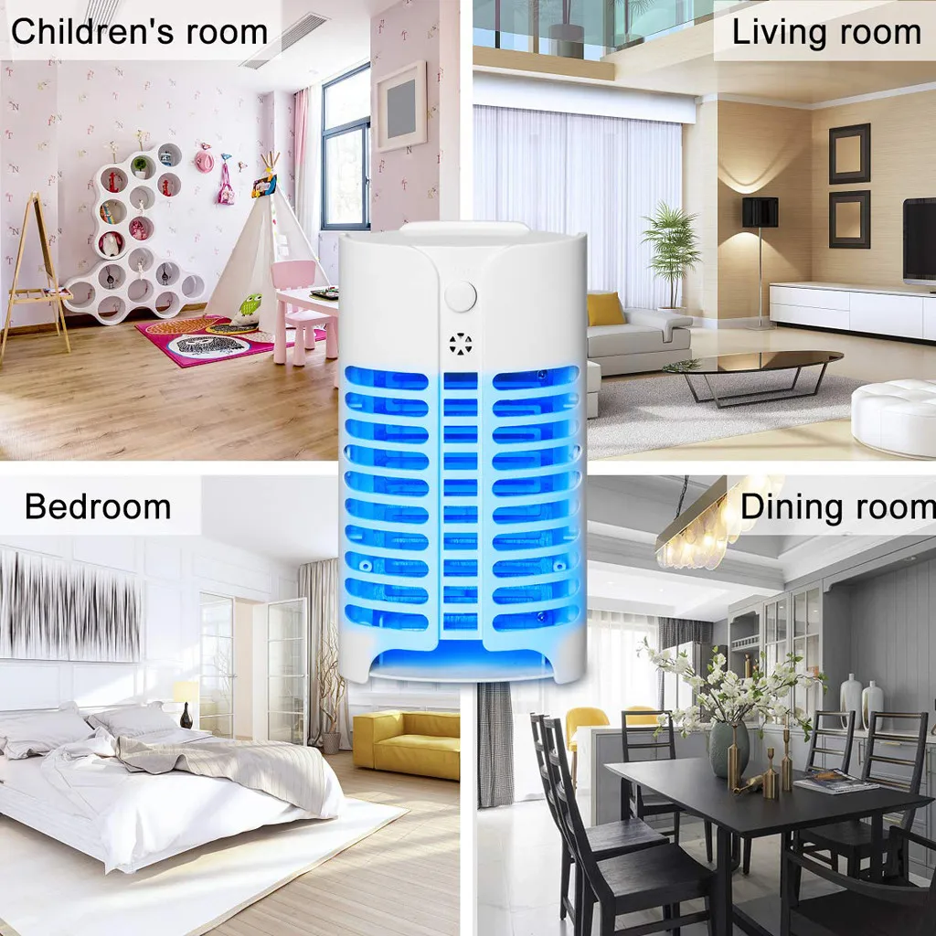

Household Products Creative Electric Fly Bug Zapper Mosquito Insect Killer LED Light Trap Lamp Pest Control practical Light