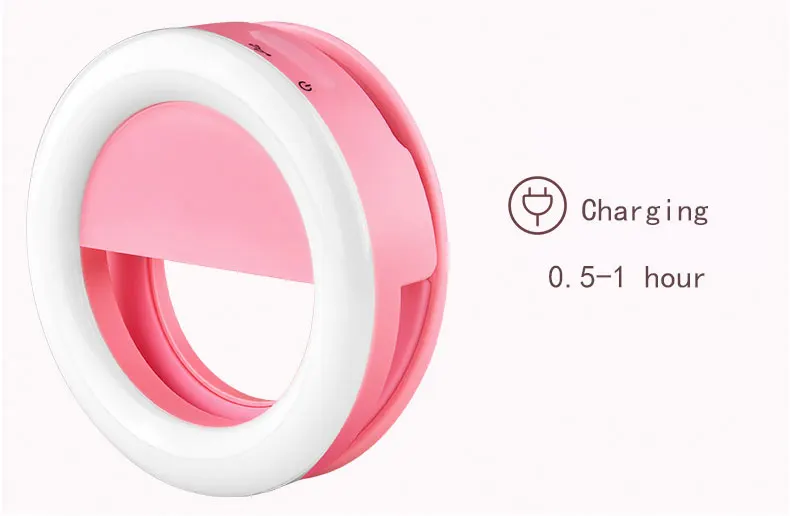 USB Selfie Ring Light- Led flash light-Portable for iPhone phone Samsung (6)