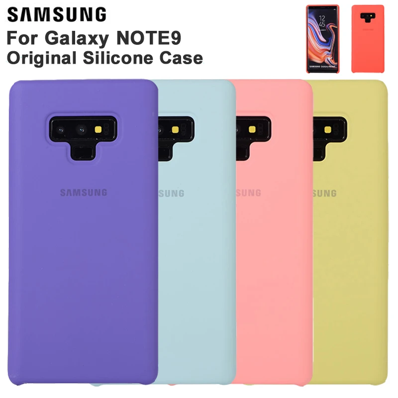 

Samsung Official Original Silicone Case Protection Cover For Samsung Galaxy Note 9 Note9 Silicon Cases Mobile Phone Housings