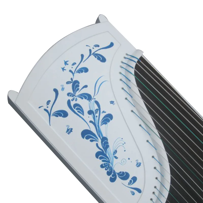 Фортепианная краска Серия синий и белый фарфор высокого качества GuZheng