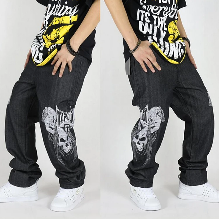 Ghost Teaper Paisley Decorated Men Spring Summer Loose Hip hop Fashion