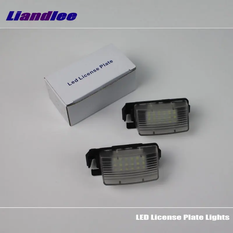 

Liandlee For Nissan Sentra / GT GT-R / Cube / Leaf / LED Car License Plate Light / Number Frame Lamp / High Quality LED Lights