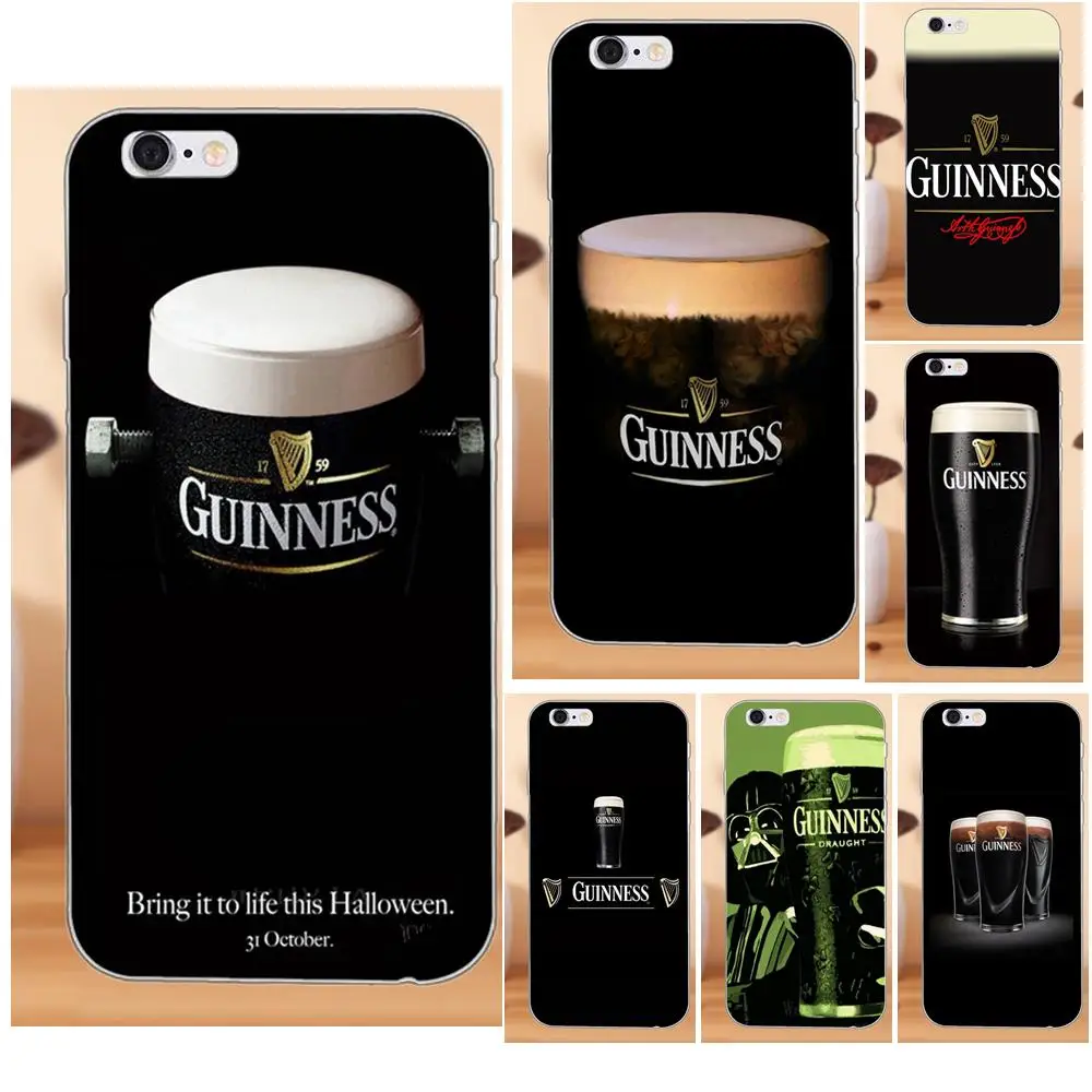 Popular Black Guinness Beer For Galaxy Grand Alpha G850 Core2 Prime S2 I9082 A3 A5 A7 On5 On7 2015 2016 2017 TPU Cover | Мобильные