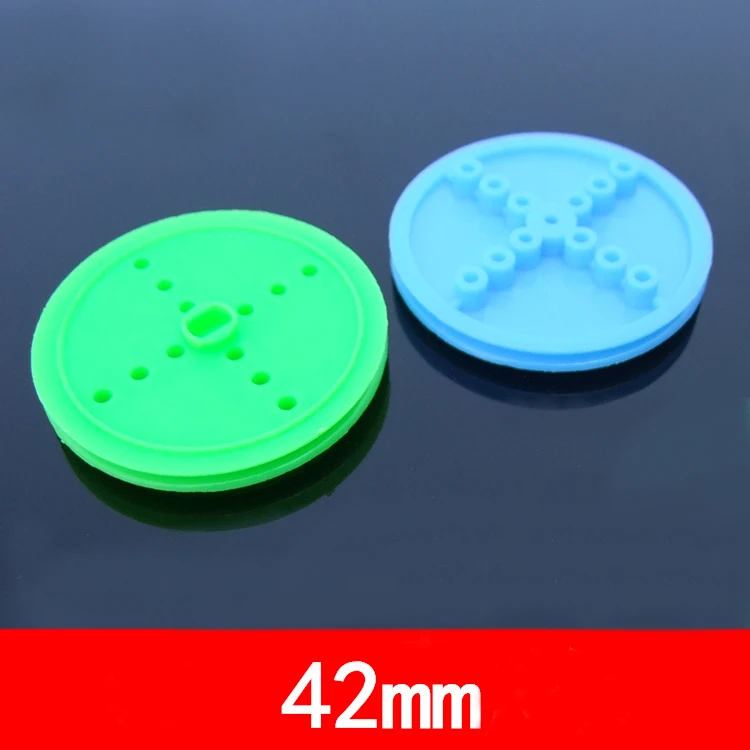 10PCS/Lot 422A2AB Plastic Pulley 42mm Large Pulley Wheels DIY RC Cars