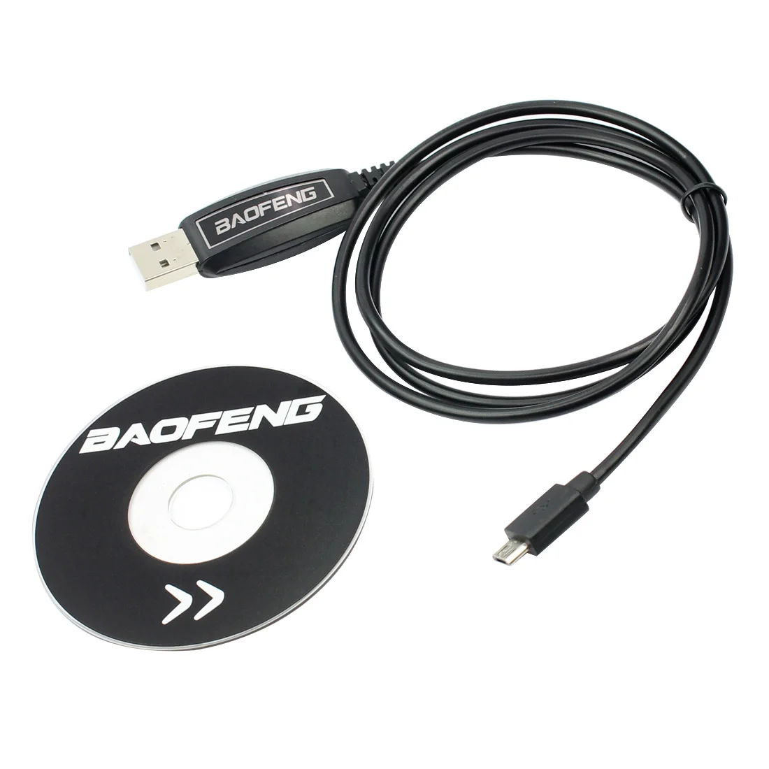 

BAOFENG BF-T1 Accessories USB Programming Cable + CD Firmware for BaoFeng BF T1 Mini Walkie Talkie BF-9100 Mobile Radio BFT1