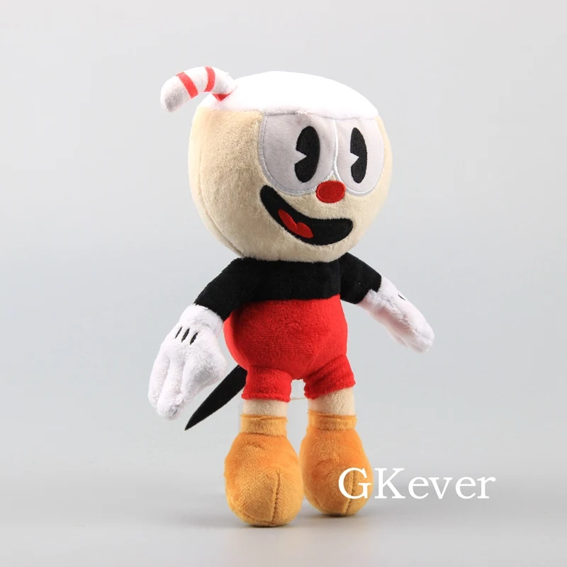 10 шт./лот Cuphead игра Mugman Mecup и Brocup Плюшевые игрушки 9 &quot23 см|Персонажи мультфильмов
