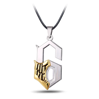 

12pcs/lot Anime Bleach Metal Necklace Grimmjow Jeagerjaques Pendant Cosplay Accessories Jewelry