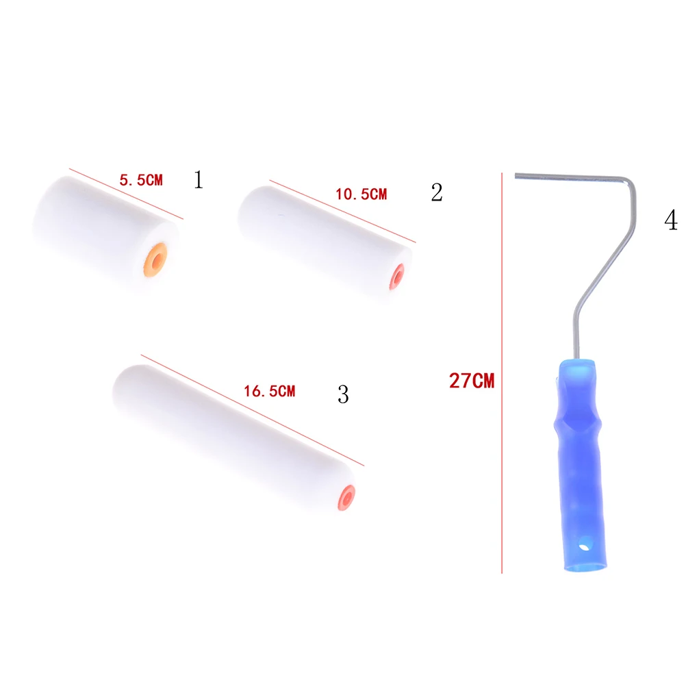 

1 pcs Craft Paint Foam Rollers Decorators Brush Smooth Tools/Handles Painting Decorating hot sale
