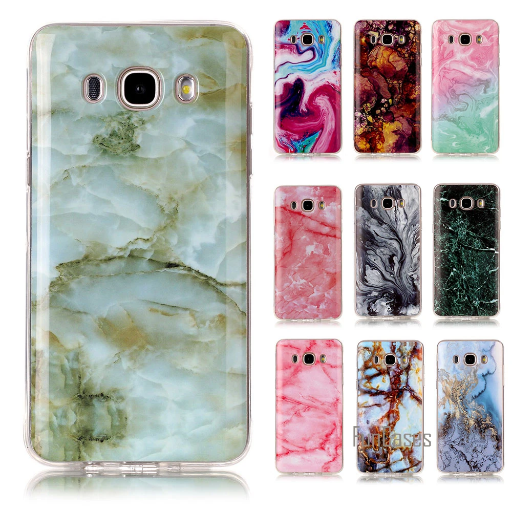 Мягкий TPU чехол для samsung Galaxy J3 J5 J7 2016 2017 J510 J710 J520 J720 Новый Гранит скраб Мрамор