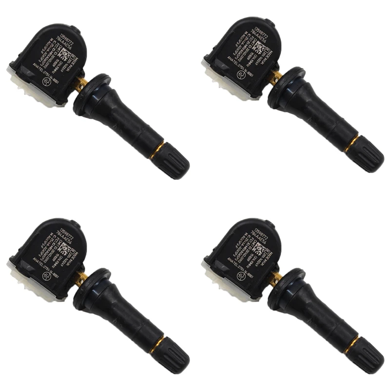 

YAOPEI 4PCS TPMS Tire Pressure Monitoring Sensor For GMC Chevy Cadillac Buick 13598772 13586335