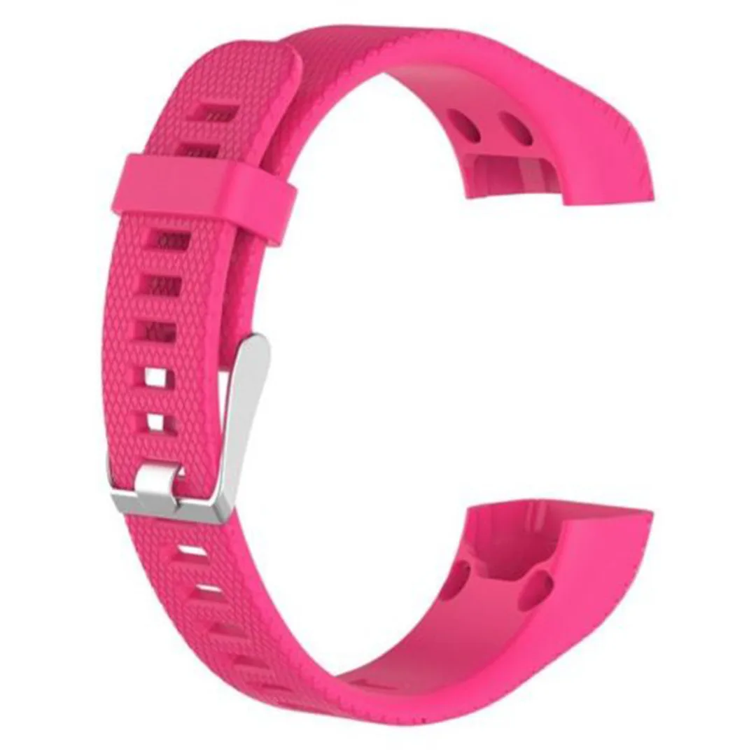 Цветной силиконовый спортивный ремешок сменный для Garmin Vivosmart HR + Plus браслет